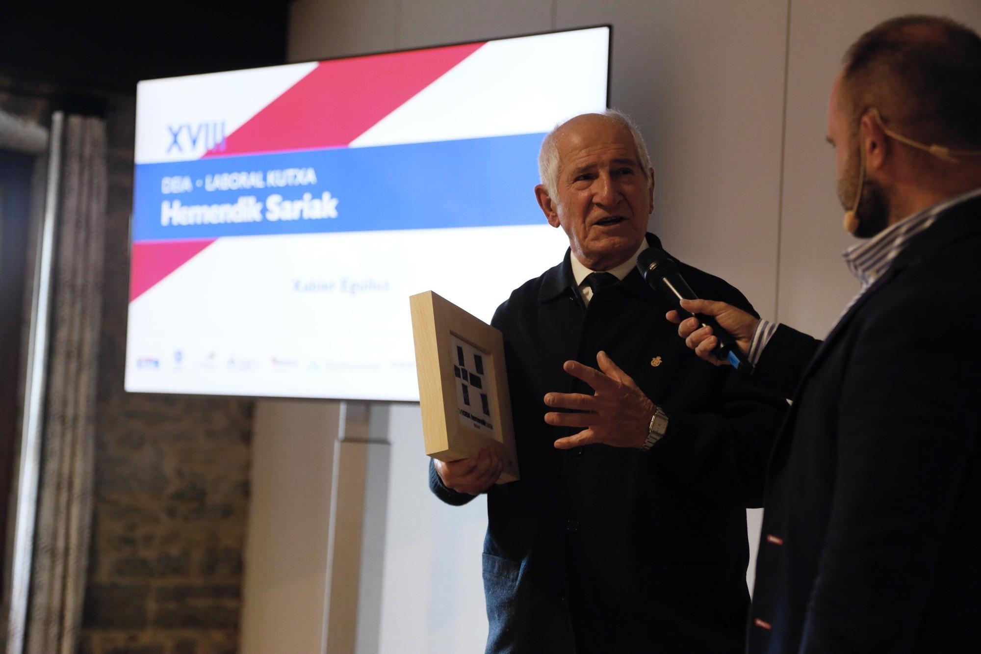 En imágenes: Entrega de los premios DEIA Laboral Kutxa Hemendik Sariak de la comarca Nerbioi-Ibaizabal