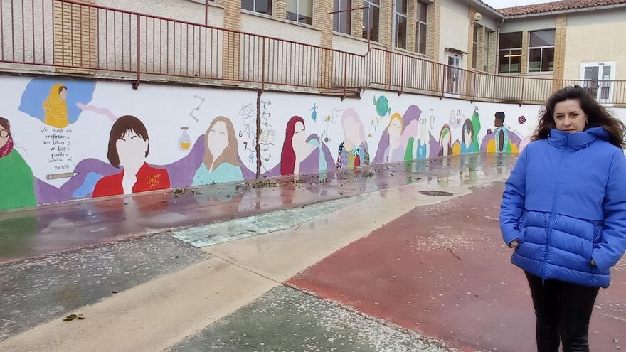 Siluetas inclusivas con mucho arte en el instituto de Tafalla