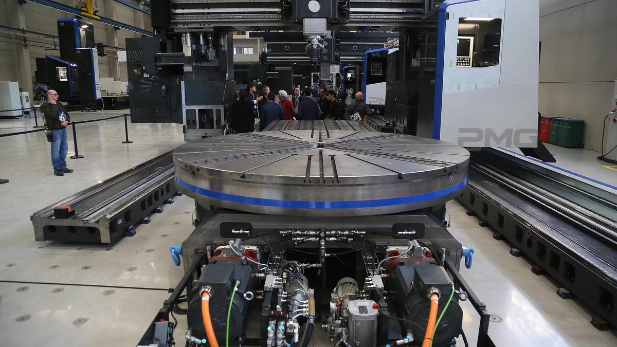 Un equipo industrial desarrollado por Soraluce en Elgoibar.