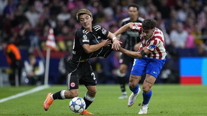 El Atlético de Madrid alarga la fiesta ante el Eintracht