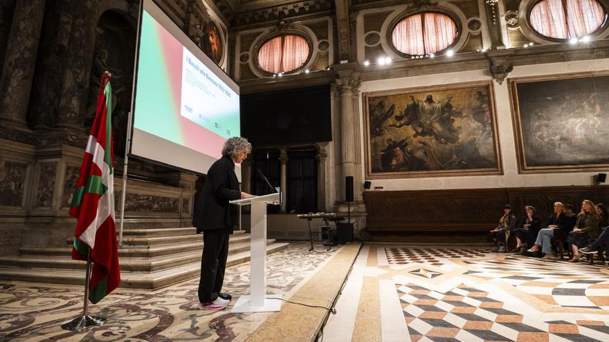 Bengoetxea reivindica en Venecia la cultura como expresión de libertad