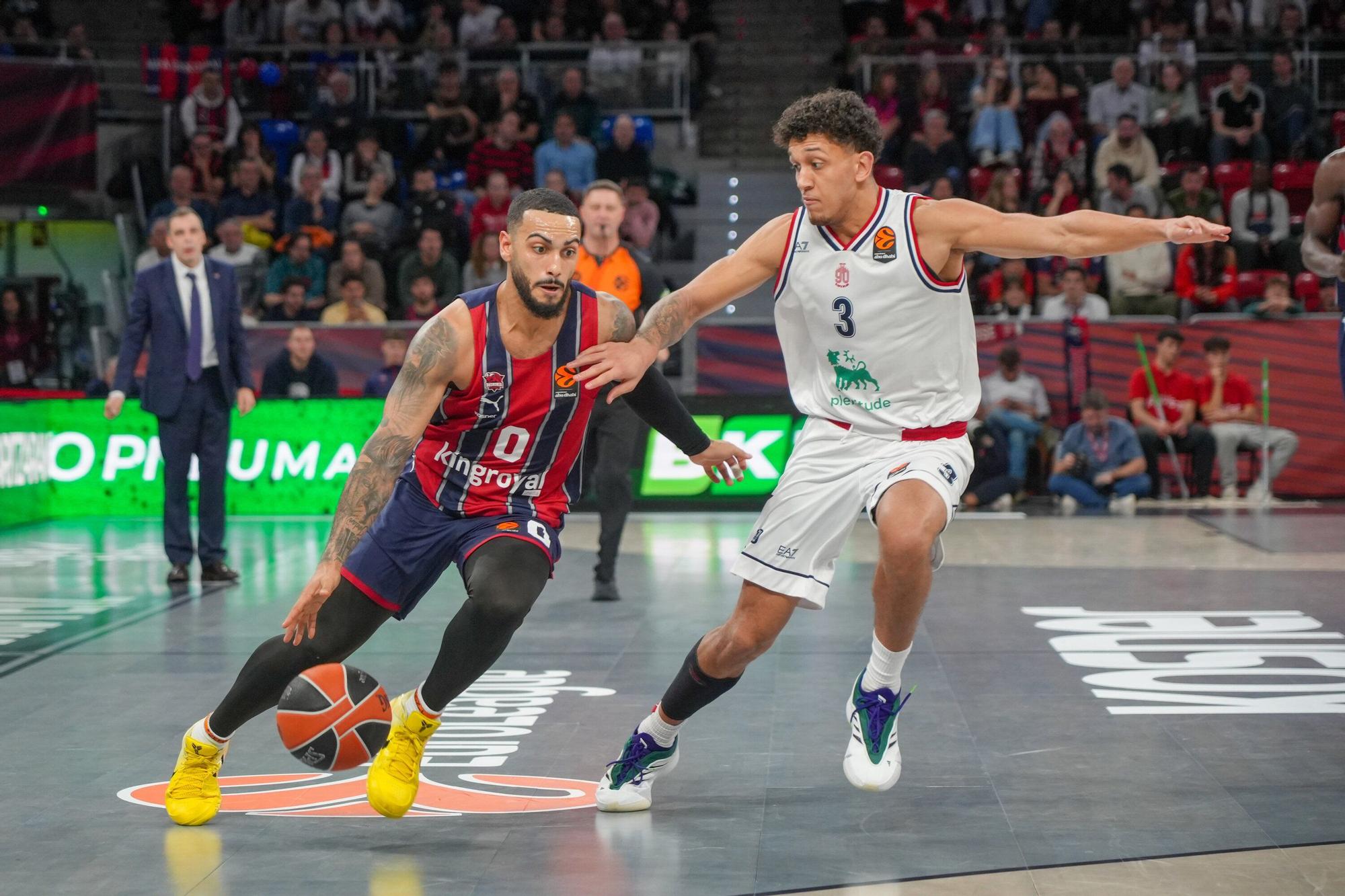 En imágenes: Baskonia se impone a Armani Milan con solvencia