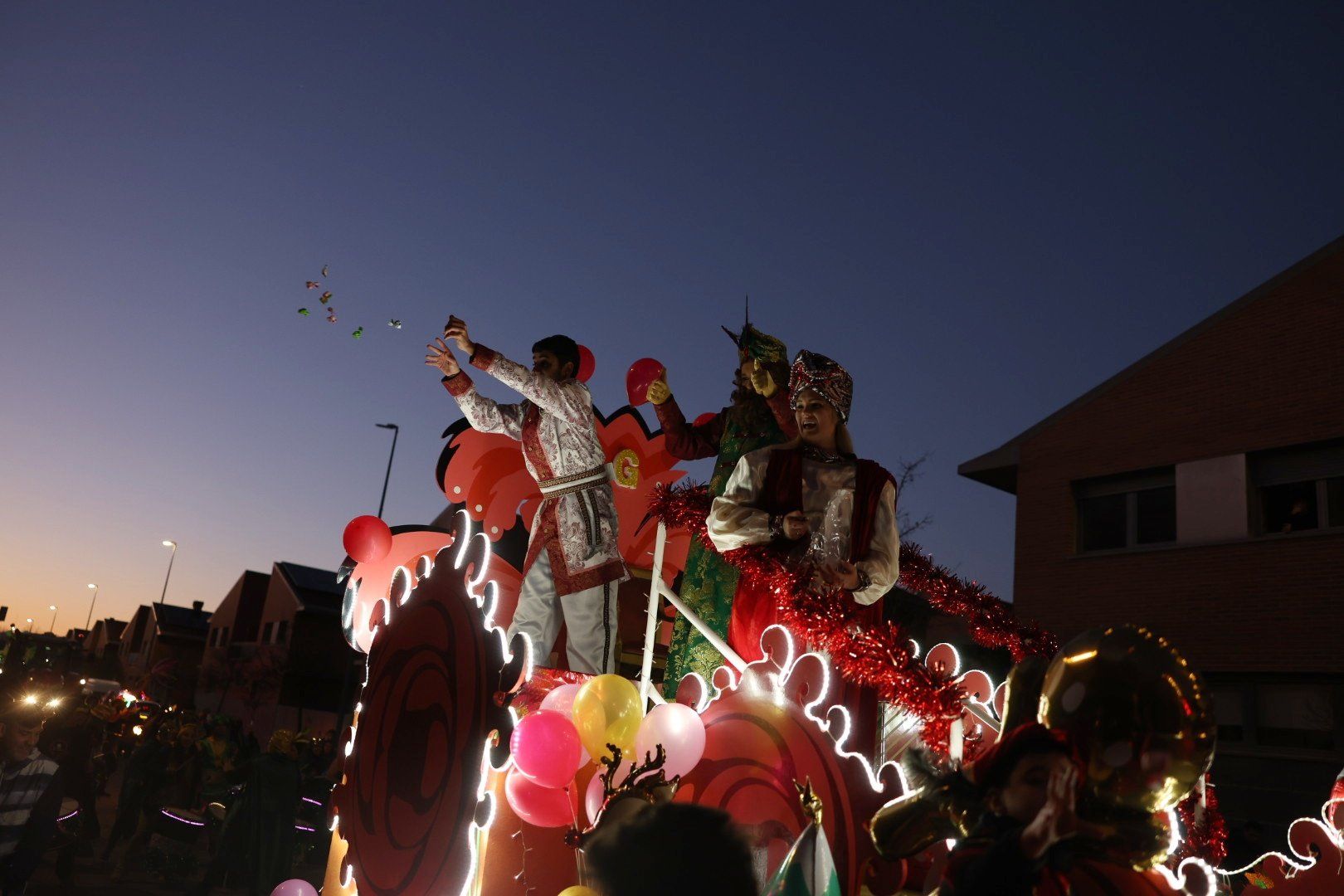 Cabalgata de los Reyes Magos en Sarriguren