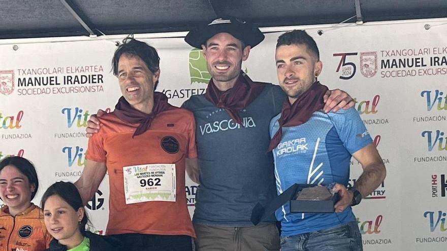 Igor Goikolea y Ane Zabala conquistan los Montes de Vitoria