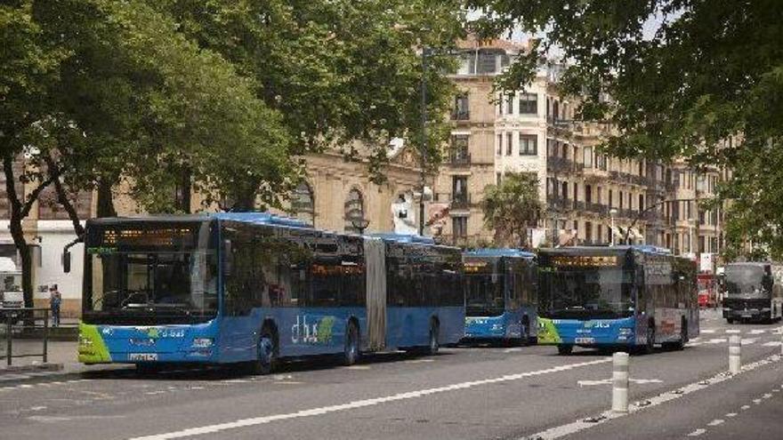 Los autobuses informarán en su interior del tiempo que falta para los trasbordos