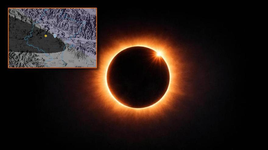 ¿Dónde y cuánto tiempo podrá verse el eclipse solar del 12 de agosto en Navarra?