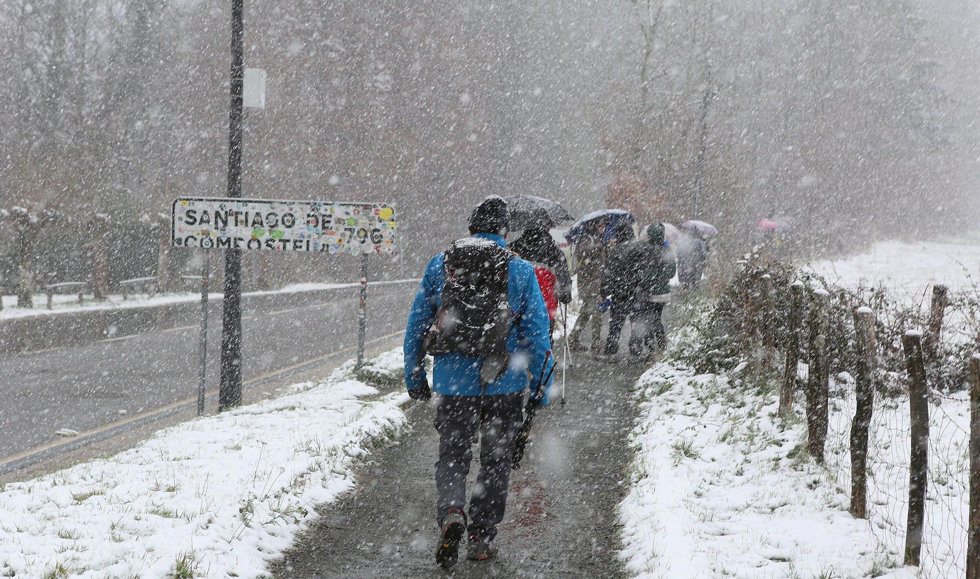Fotos de la nieve en Navarra (20 de noviembre de 2025)