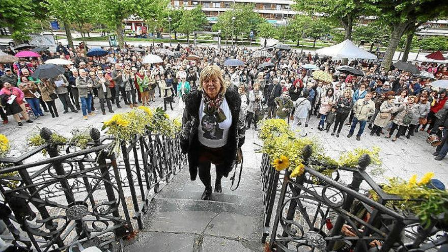 Más de 800 personas piden en Irun un espacio para Nagore Laffage