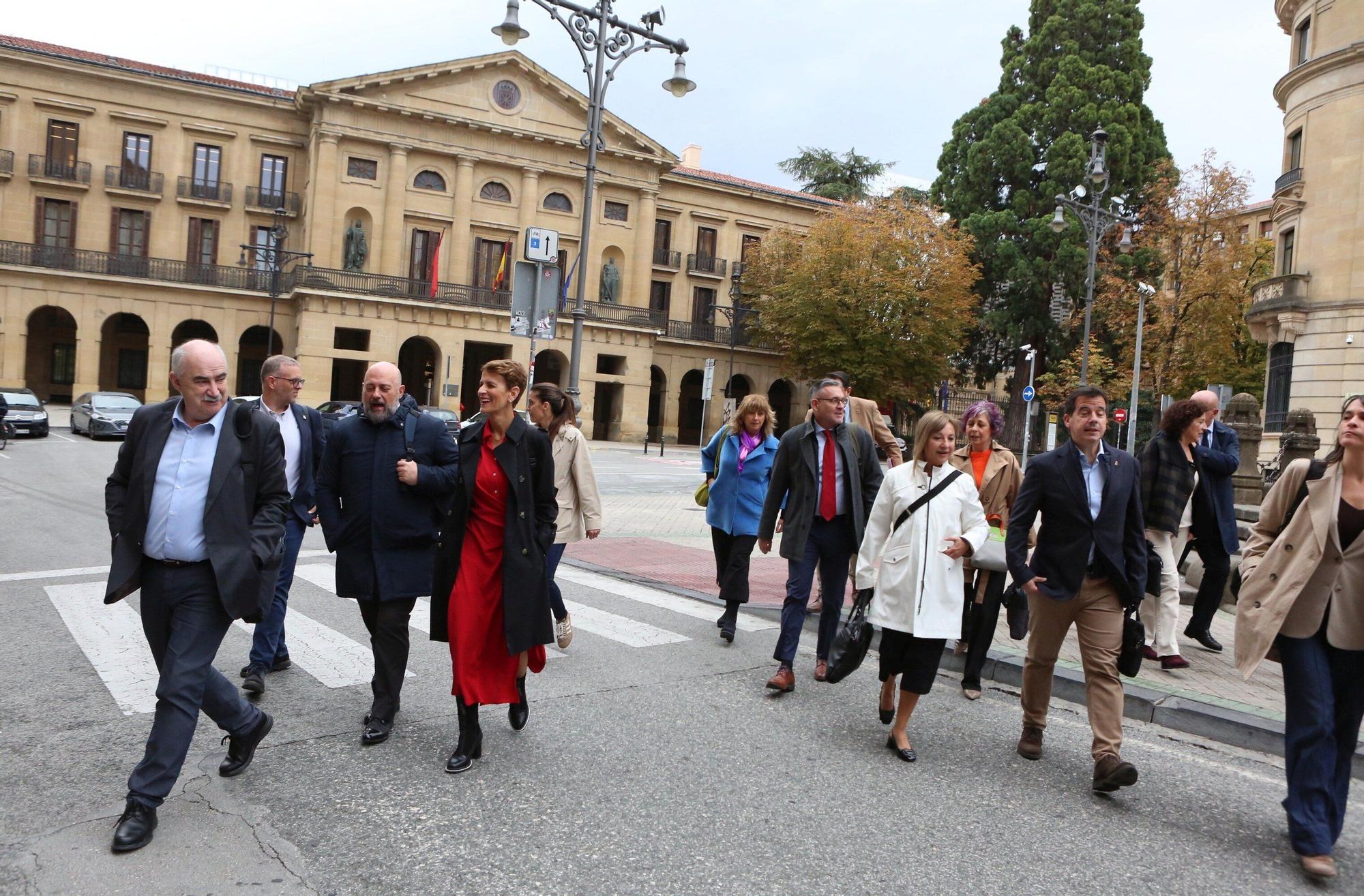 Fotos del debate del estado de la Comunidad foral de 2025