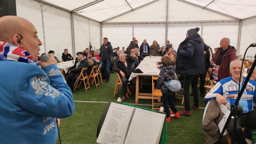 Estella-Lizarra vive una gran jornada de fútbol en el centenario del Izarra