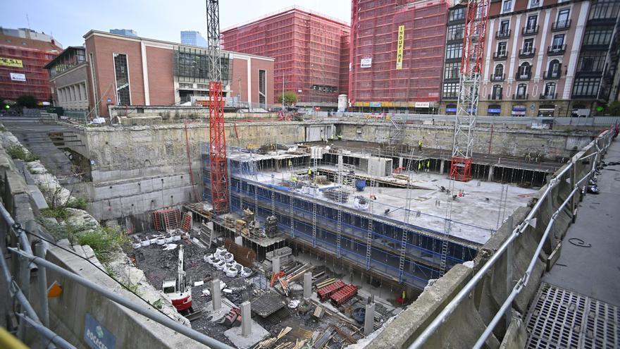 Modificaciones en la obra del parking del Ensanche generan un sobrecoste de 2,7 millones