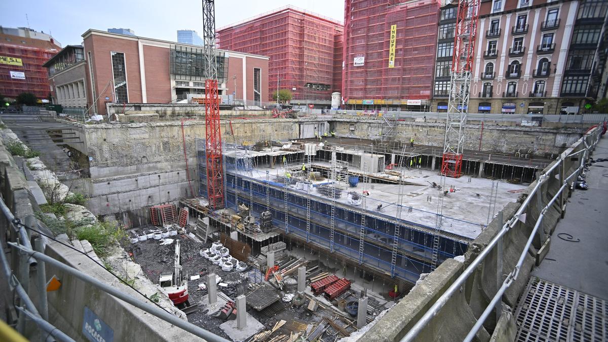 Las obras han finalizado con la excavación de las dos plantas añadidas.