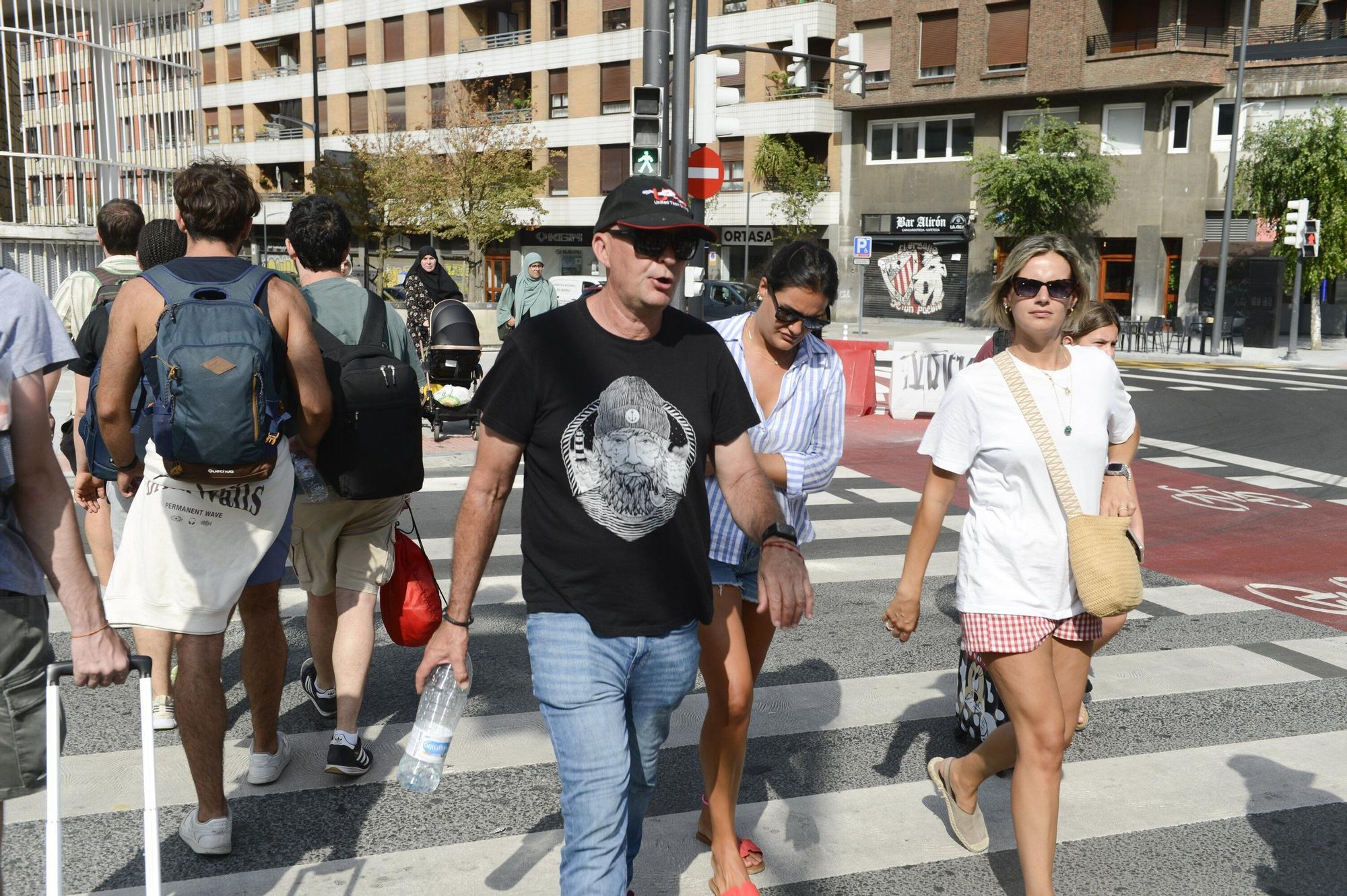 En imágenes: Bizkaia, en alerta por calor extremo: hasta 38 grados en el interior