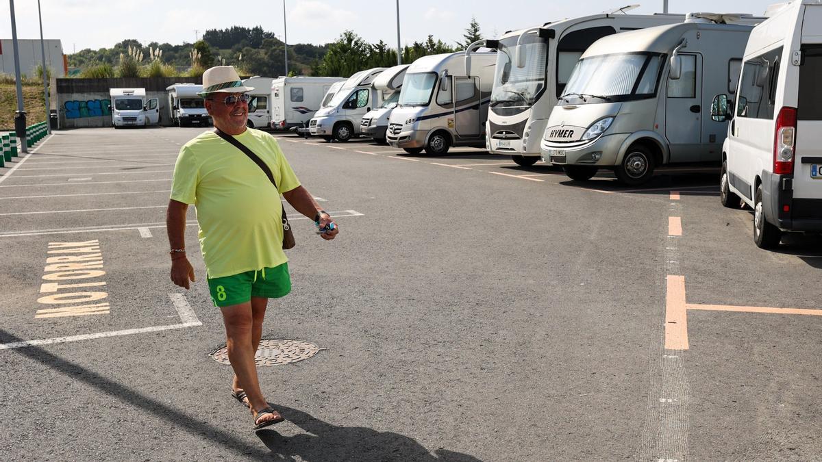 Área de autocaravanas de Berango.