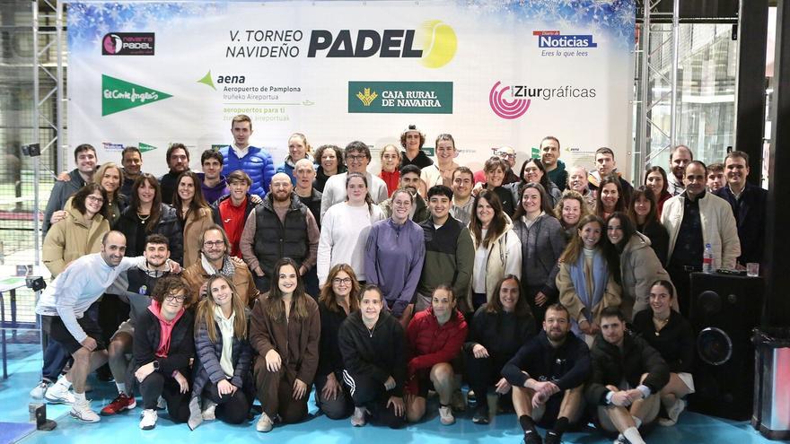 Pádel para celebrar la navidad