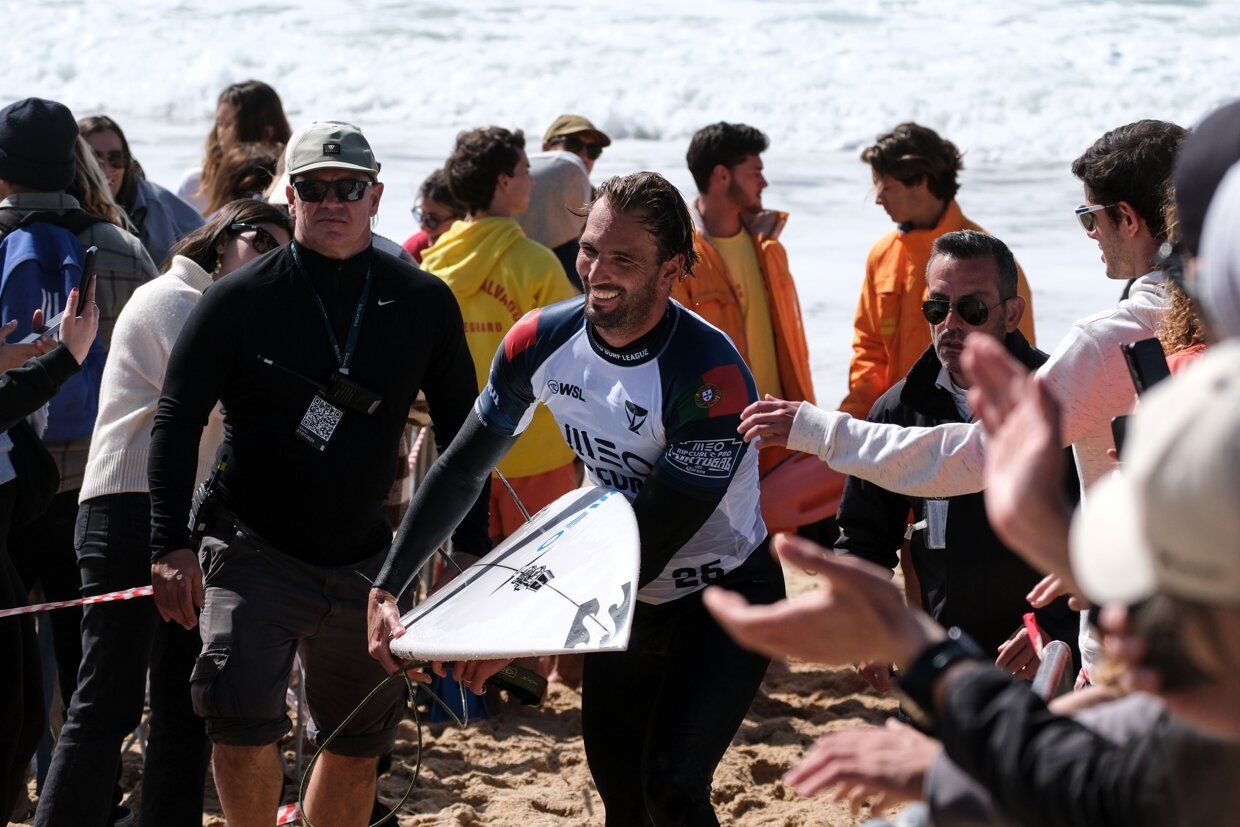 Las espectaculares imágenes de surf del Campeonato Mundial en Peniche