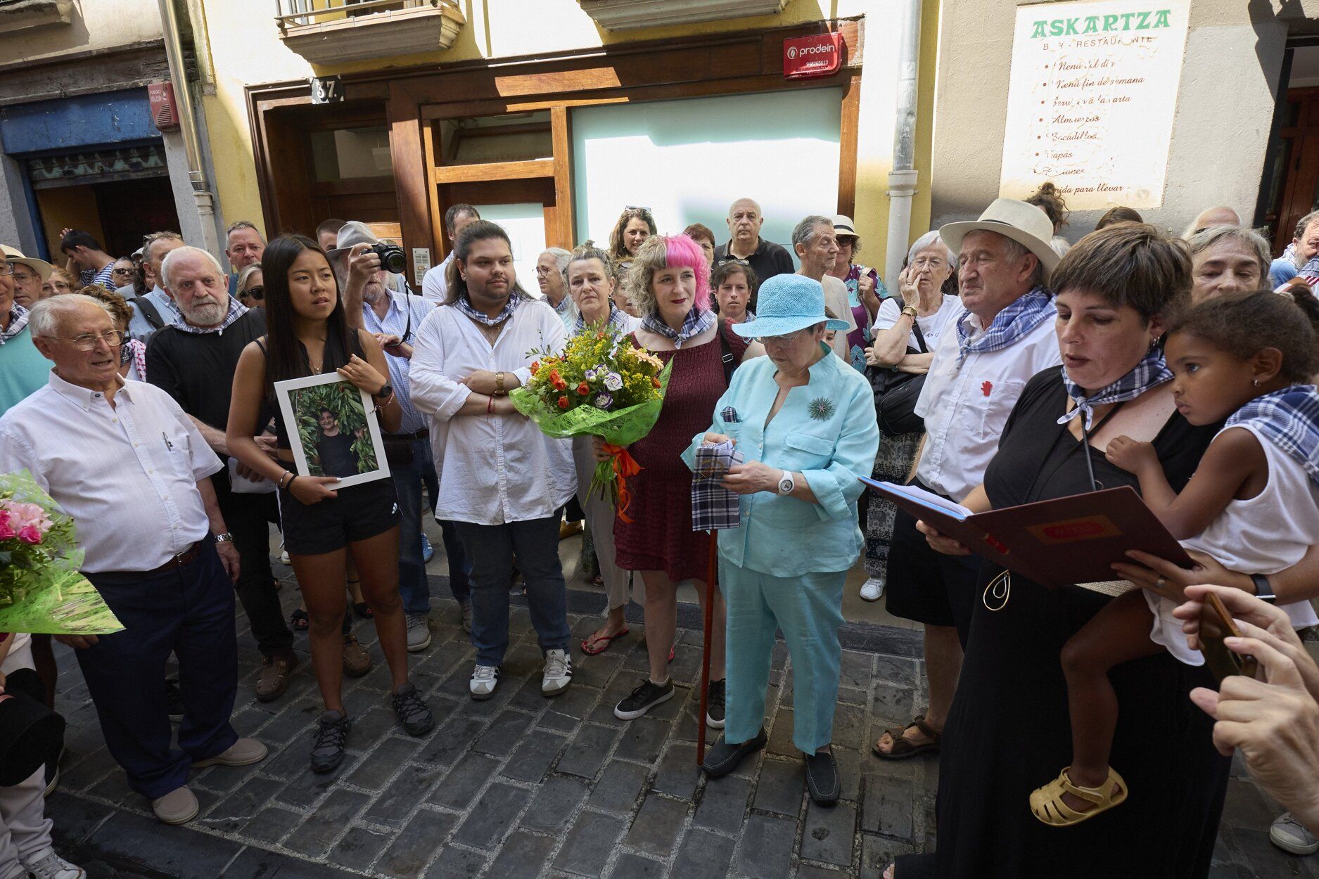 Fotos del chupinazo de las fiestas de San Lorenzo