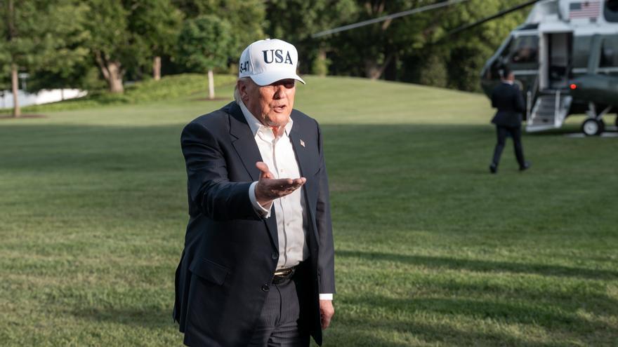 Trump planea construir un helipuerto en la Casa Blanca