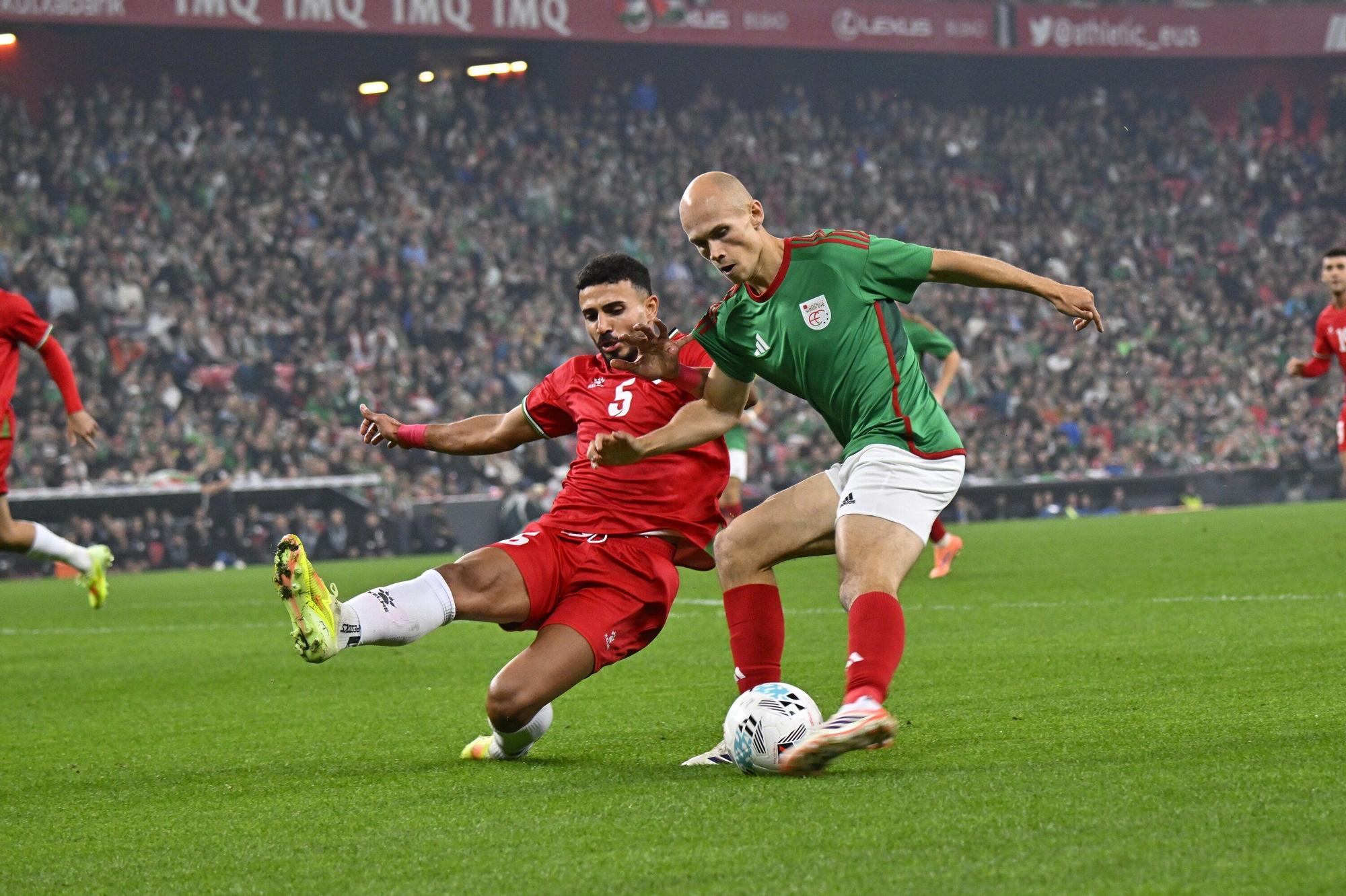 Las imágenes del Euskal Selekzioa - Palestina