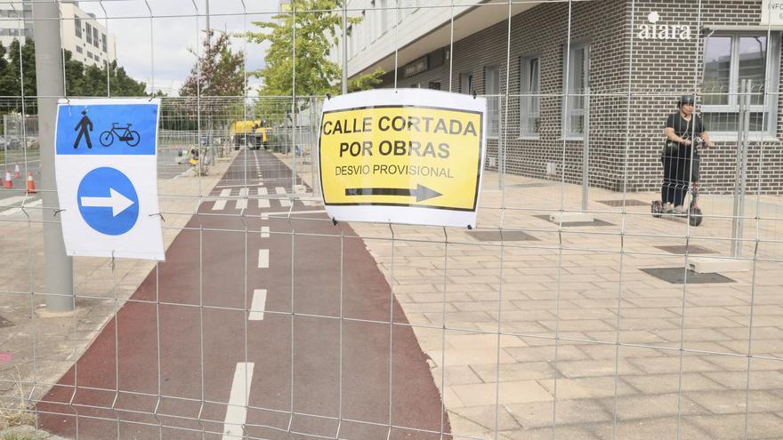 3,3 millones de inversión en arbolado a lo largo del trazado del tranvía de Zabalgana
