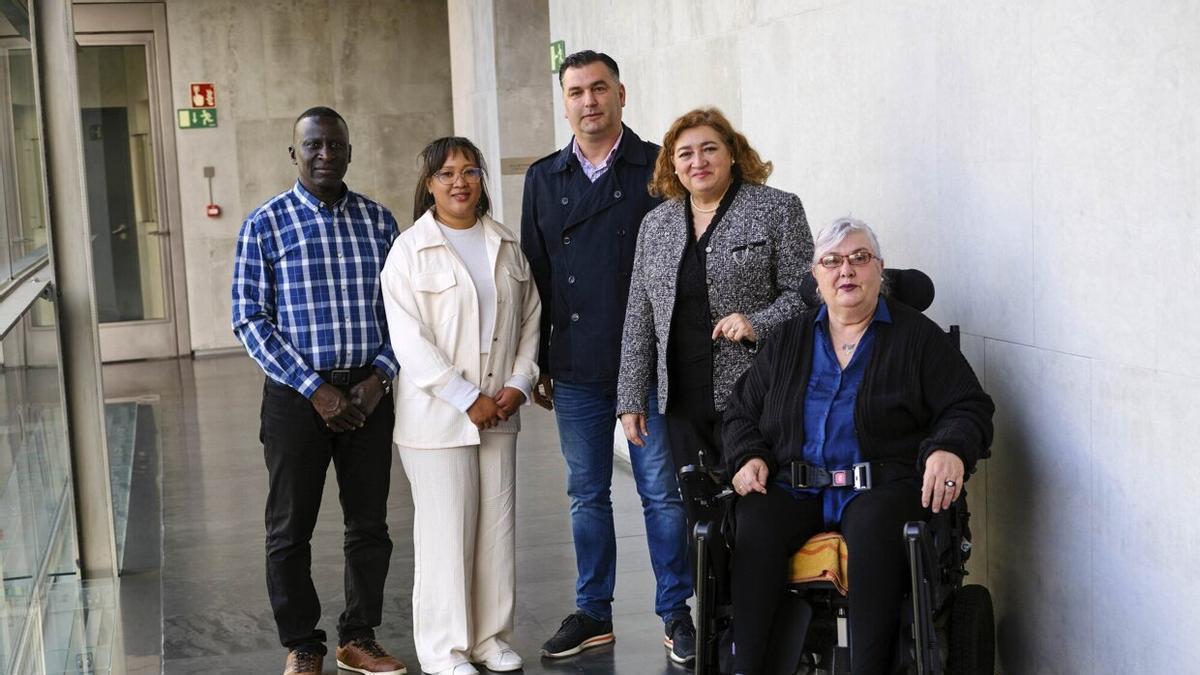 La representación de la Federación de la Casa de las Naciones, en el Parlamento de Navarra