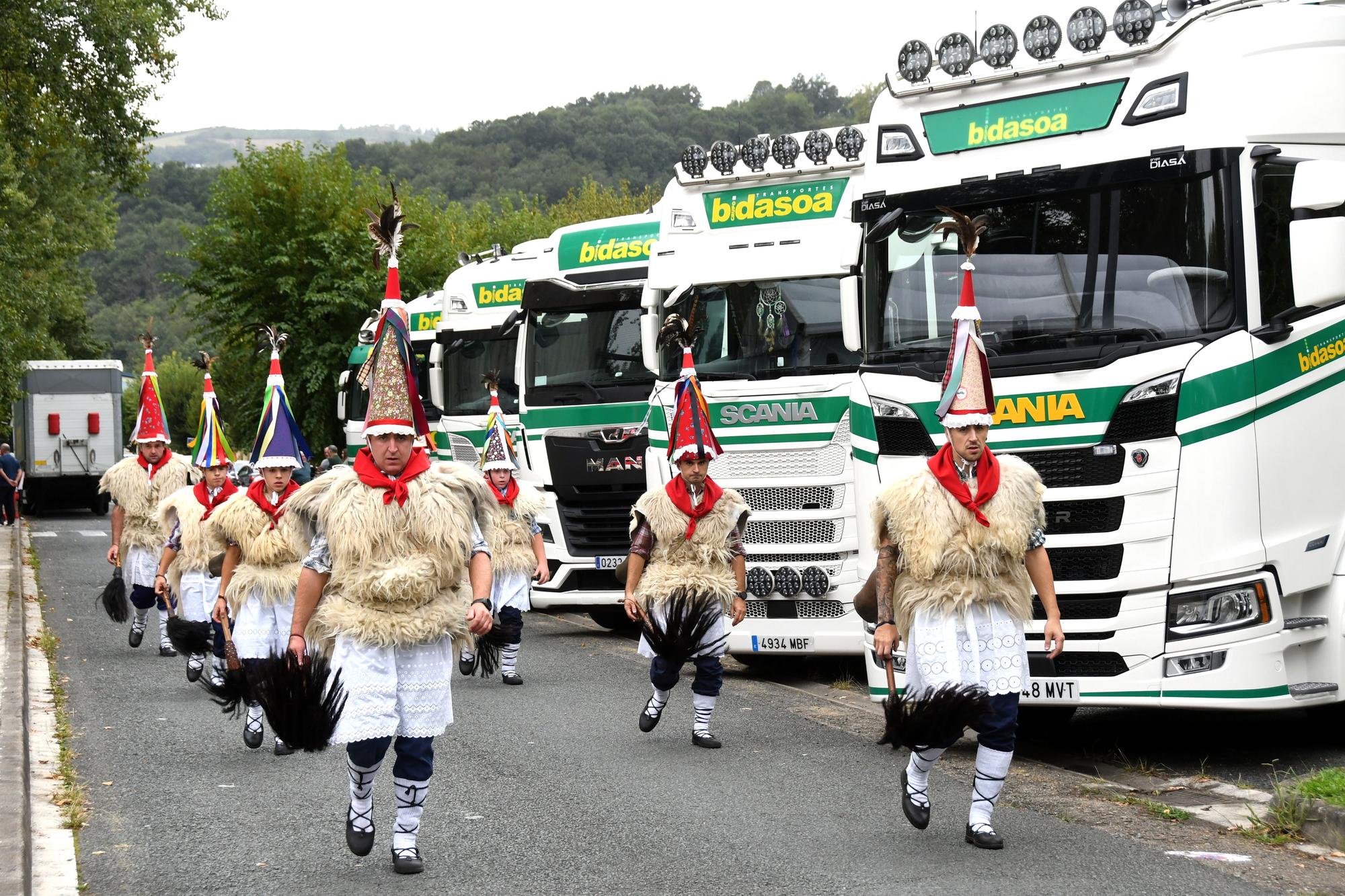 Festival en Lesaka por el 50 aniversario de Transportes Bidasoa