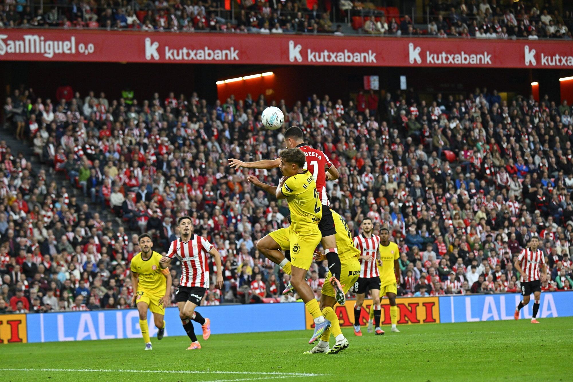 El Athletic-Girona, en imágenes