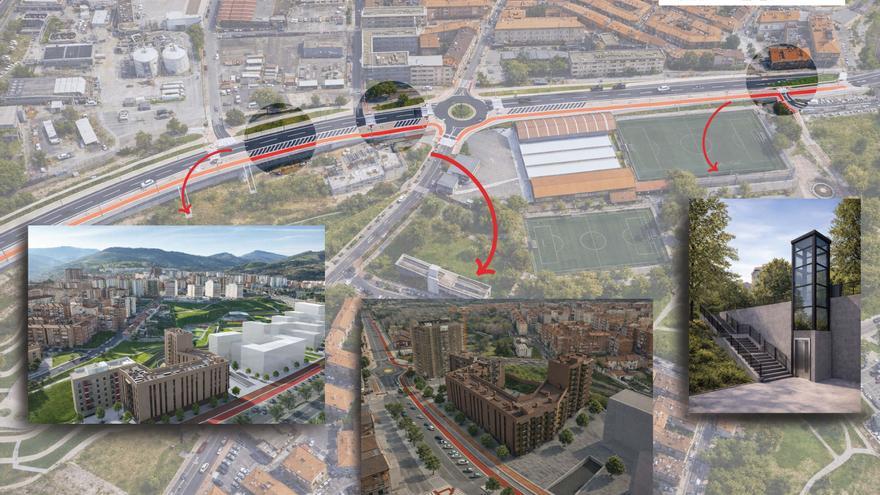 Proyecto de transformación de la carretera interfábricas en Barakaldo