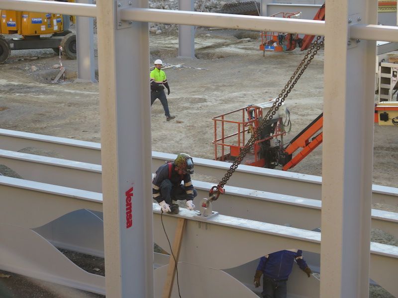 La espectacular obra de la empresa Smartlog de Urretxu, en imágenes