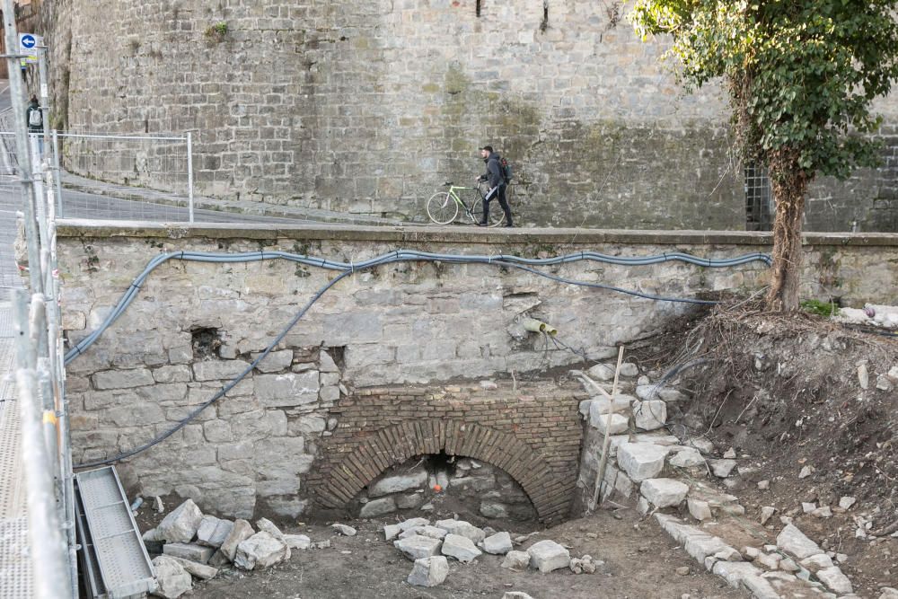 Visita a las obras del baluarte de Parma