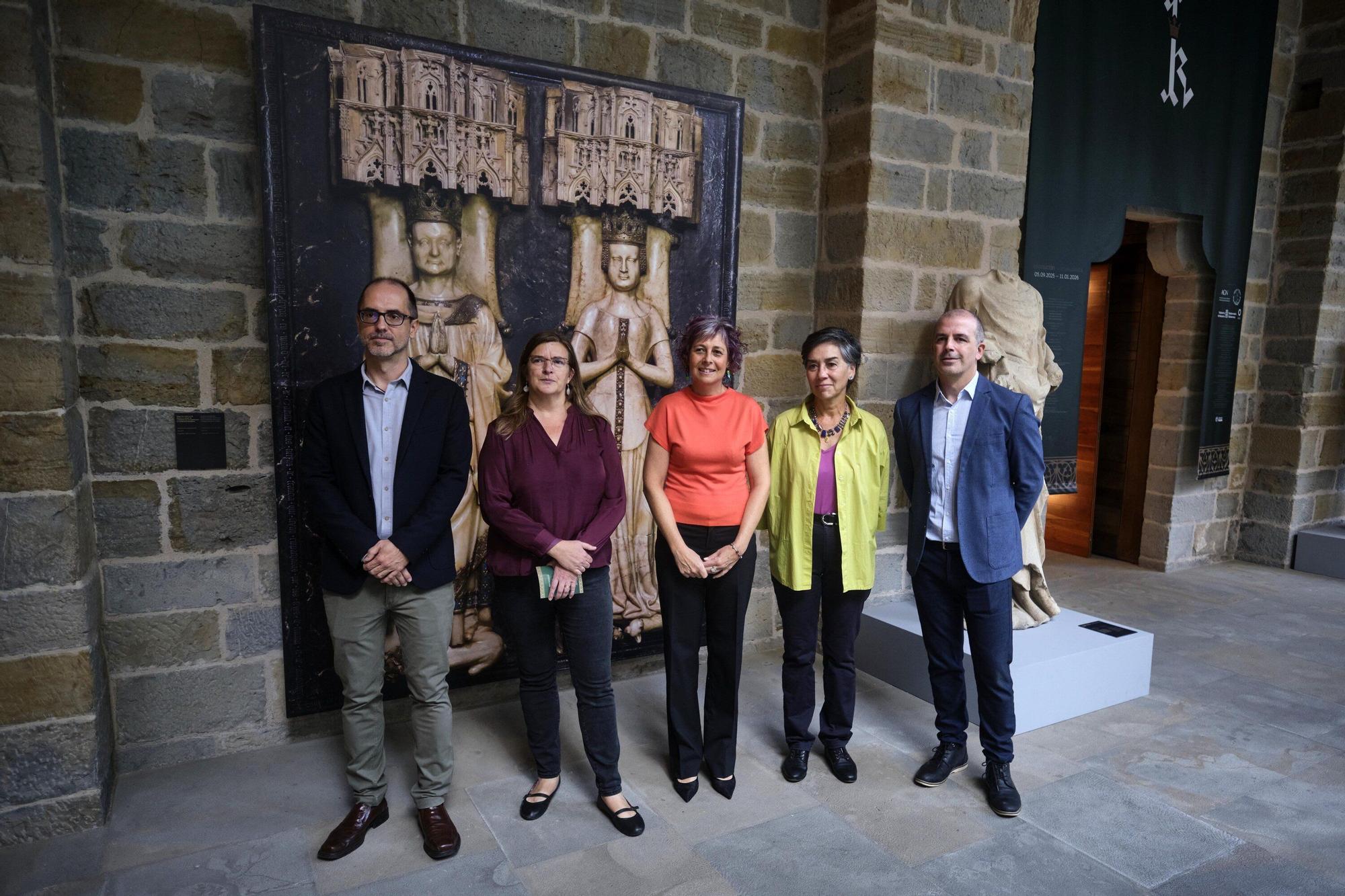 Presentación de la exposición 'Carlos III de Navarra, el rey del buen gobierno (1387-1425)'