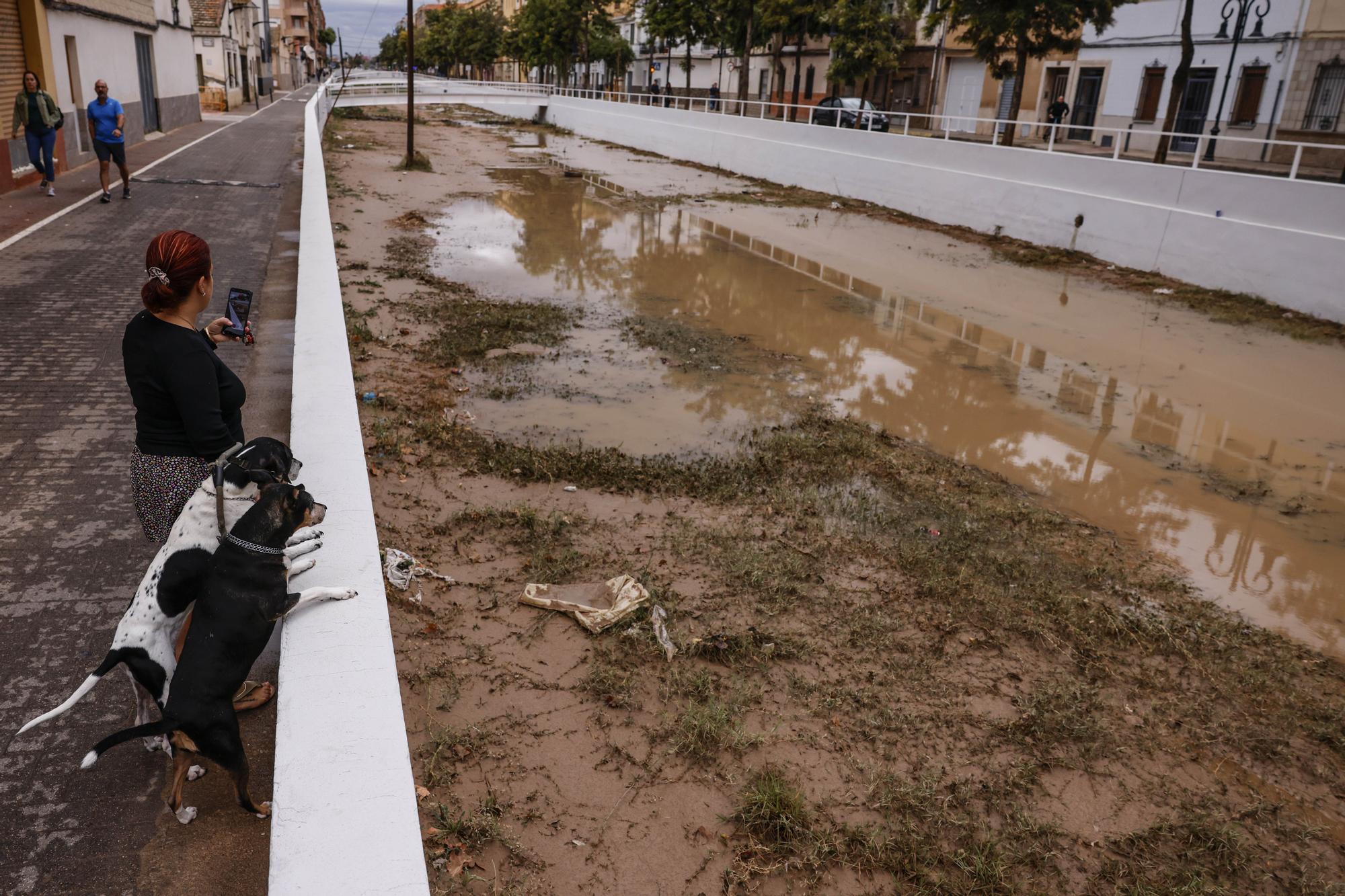 En imágenes: Alerta roja en valencia por lluvias torrenciales