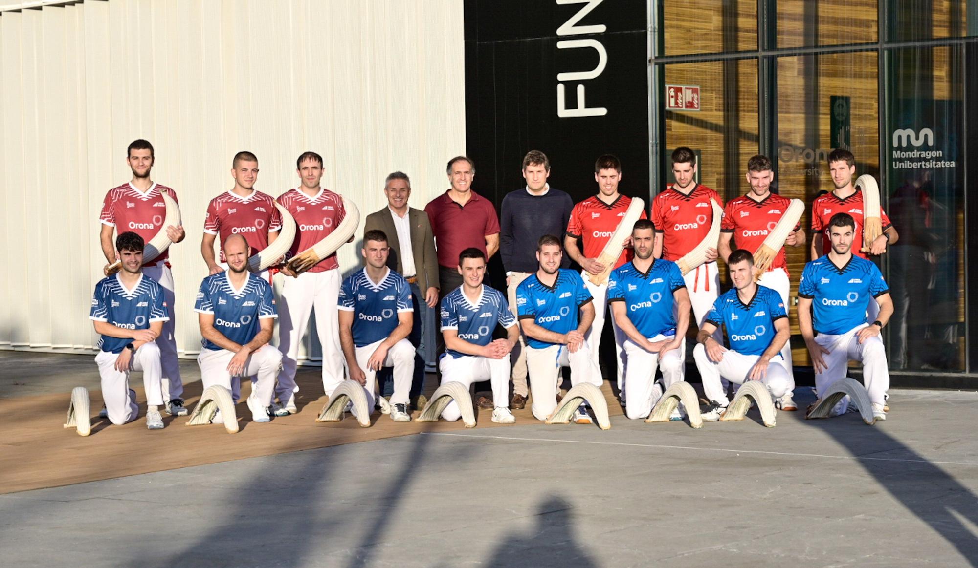 Presentación del Campeonato de Parejas de remonte de Oriamendi.