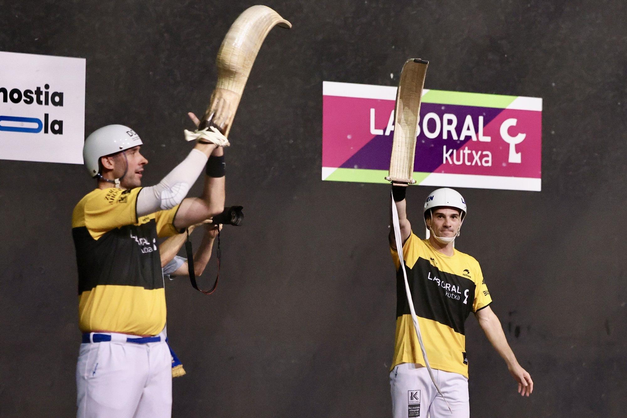 Barandika-López y Elaia-Maia, campeones de la Jai Alai League ante Urreisti-Basque y Sorozabal-Arai