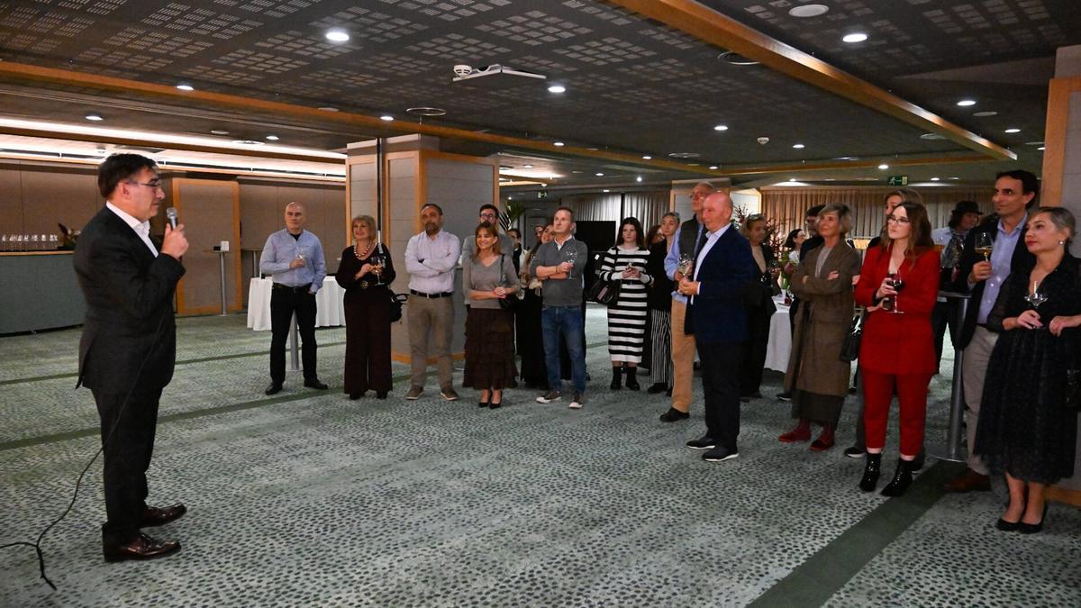 Luis Andreu pronunció las palabras de bienvenida y agradecimiento. 