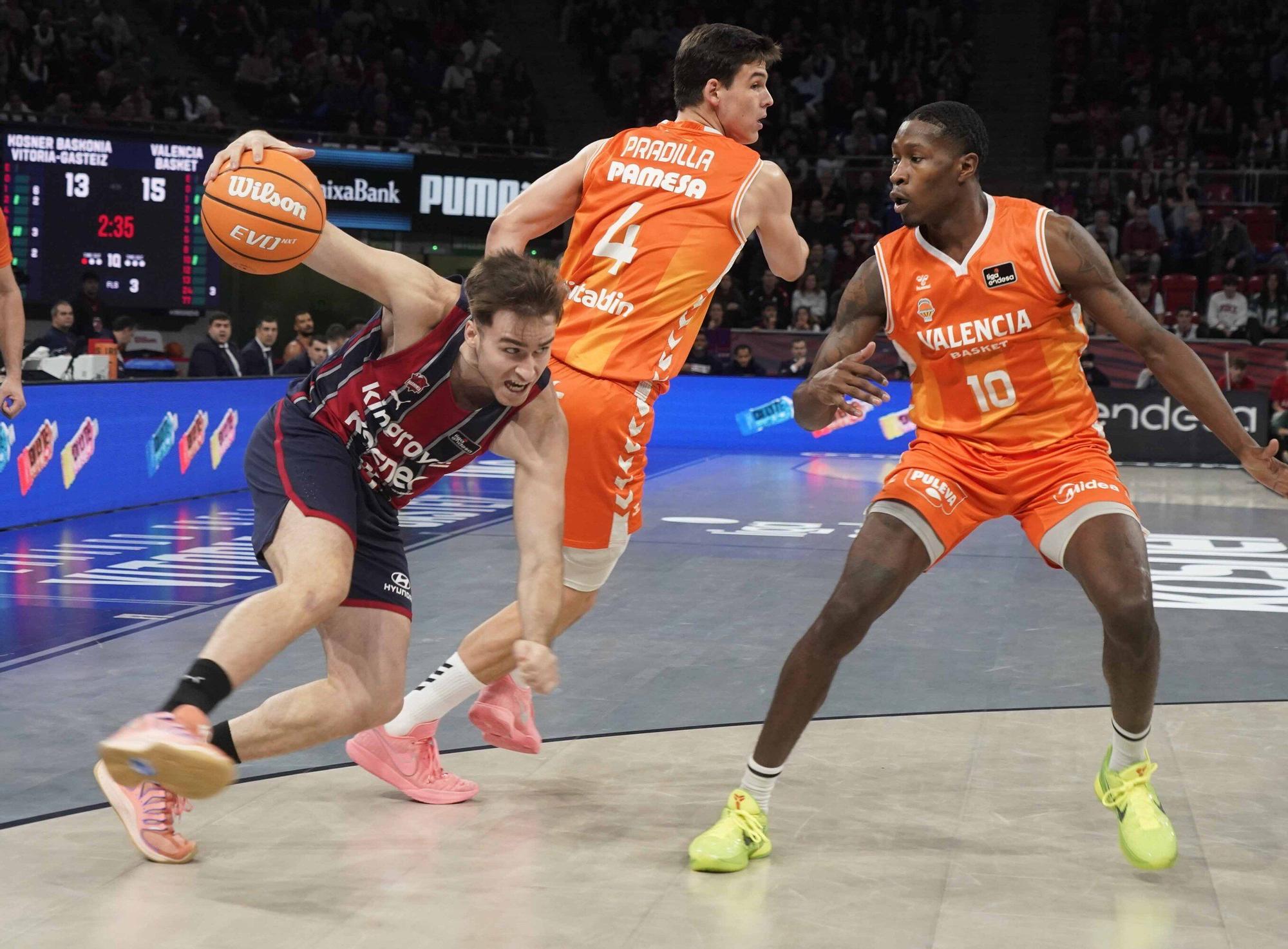 En imágenes: Derrota del Baskonia ante el Valencia Basket