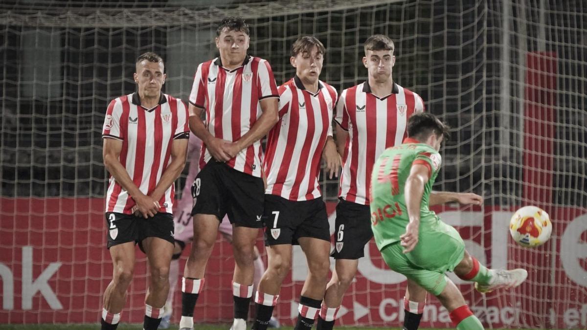 Los cachorros firmaron tablas ante Osasuna Promesas