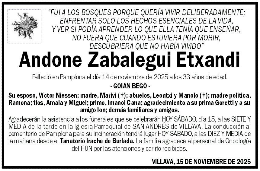 Andone Zabalegui Etxandi