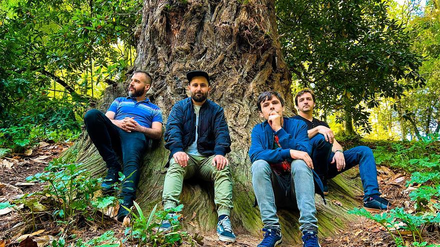 La banda donostiarra La Amenaza Constante ultima su primer disco