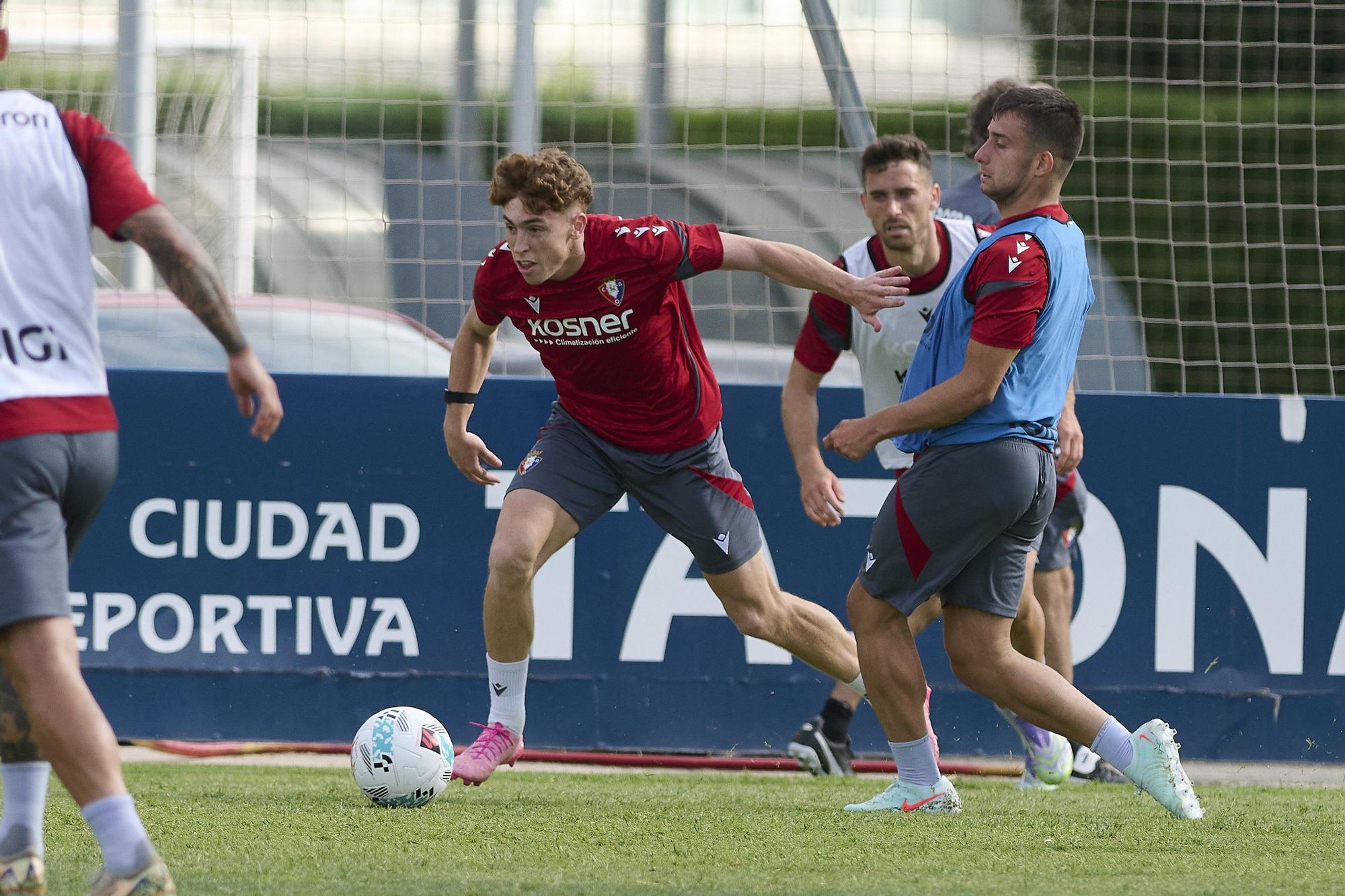 Fotos del entrenamiento de tarde de Osasuna (23/07/2025)