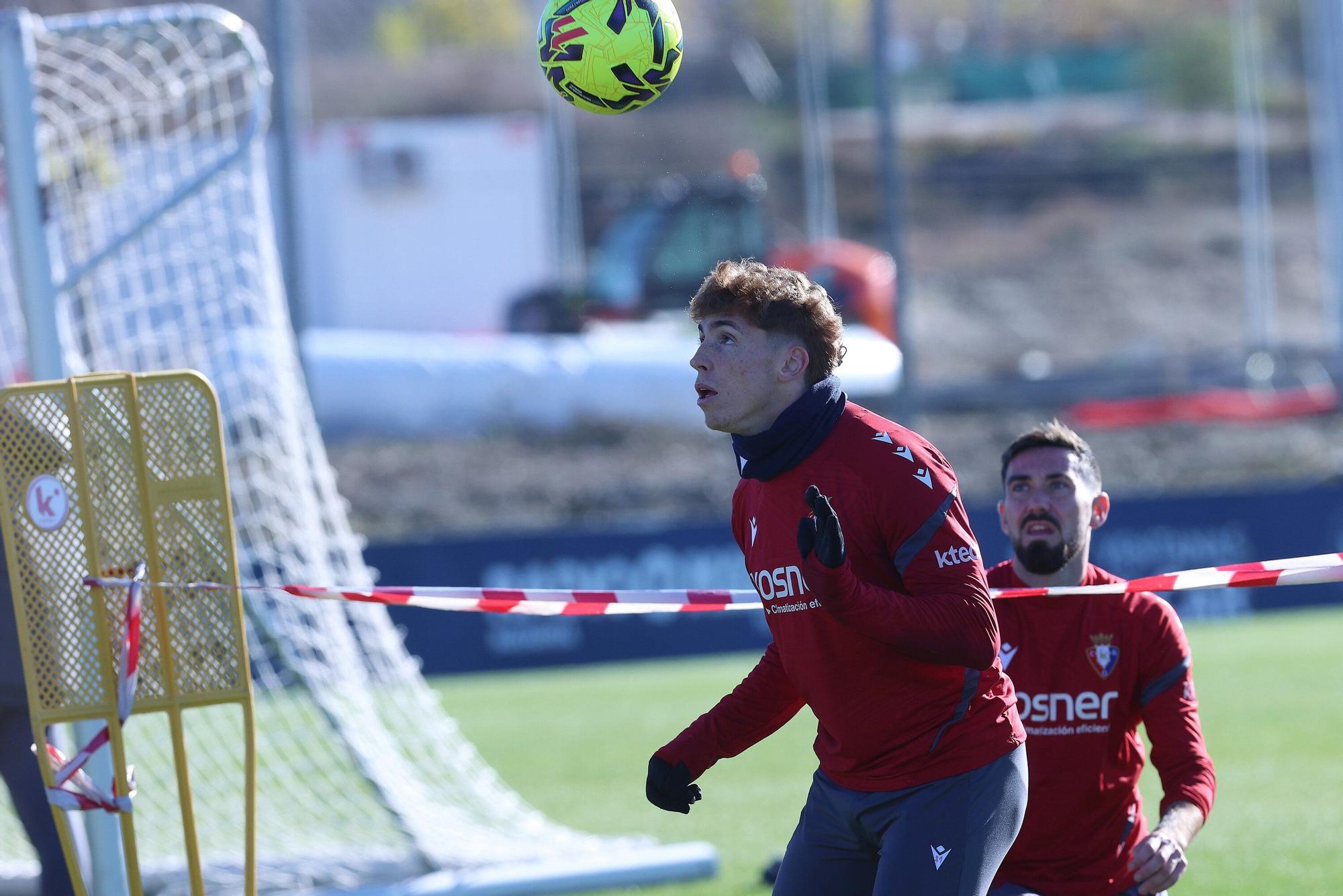 Fotos del entrenamiento de Osasuna de este jueves 27 de noviembre