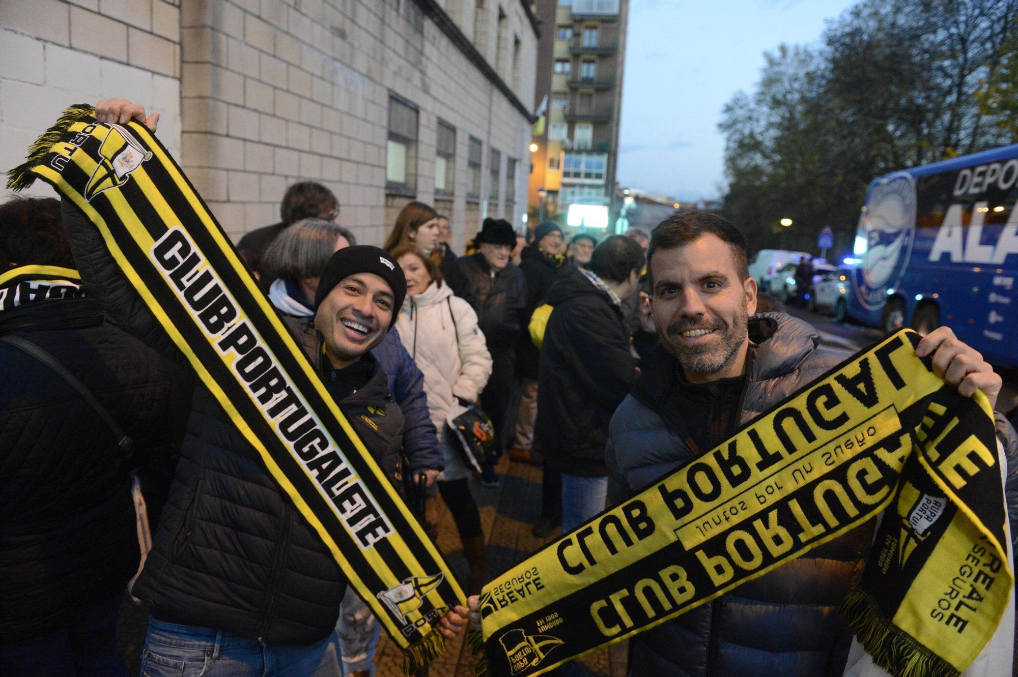 El Portugalete-Alavés, en imágenes
