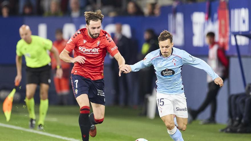 Apuntes del Osasuna-Celta: pitos a Bryan, los goles de Budimir y las asistencias de Rubén García