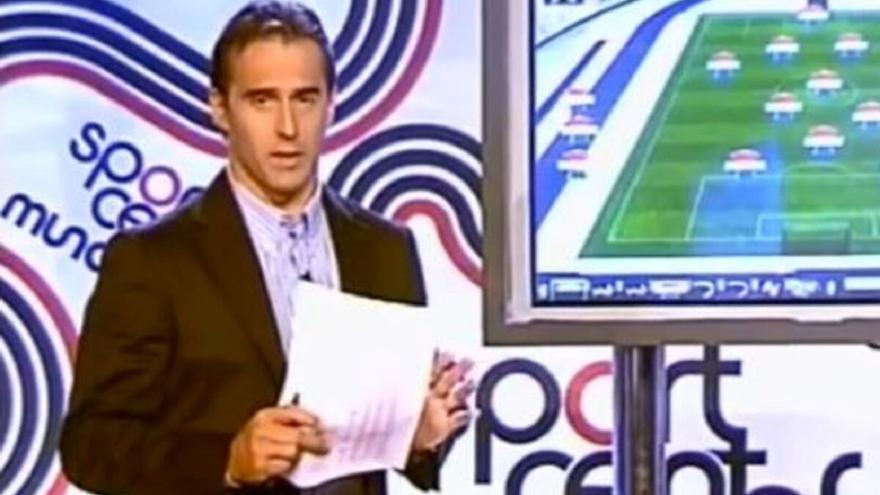 Se cumplen 20 años del inolvidable desmayo de Lopetegui en La Sexta