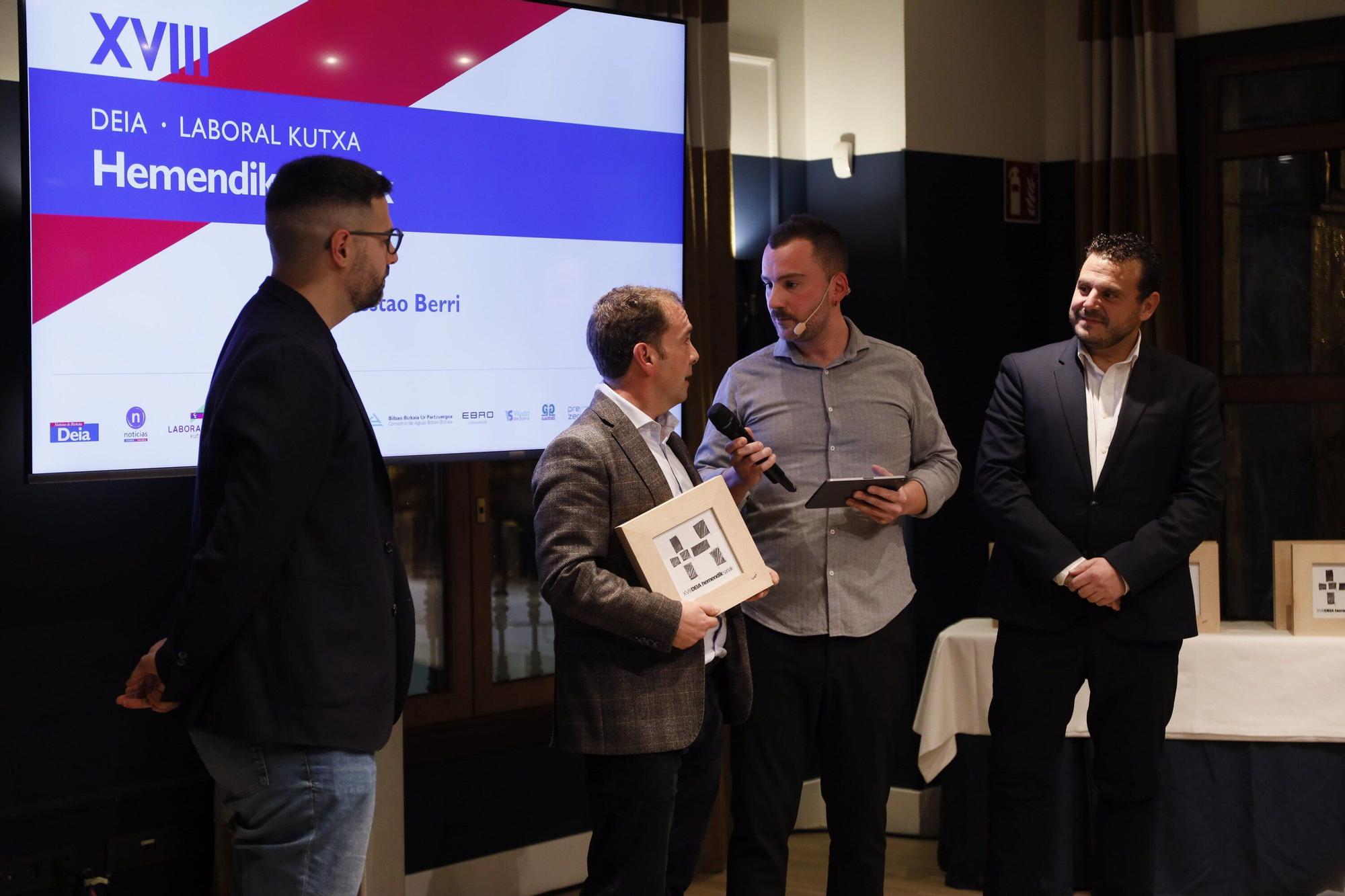 En imágenes: XVIII DEIA Laboral Kutxa Hemendik Sariak Ezkerraldea