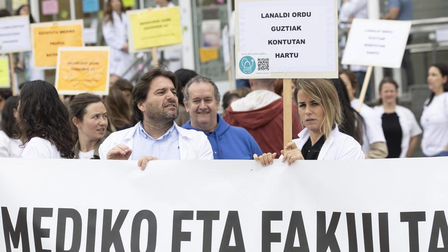 La huelga de médicos en Euskadi alcanza un seguimiento del 16% por la mañana