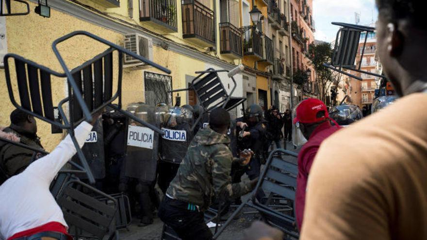 El pasado viernes ya hubo incidentes en Lavapiés.