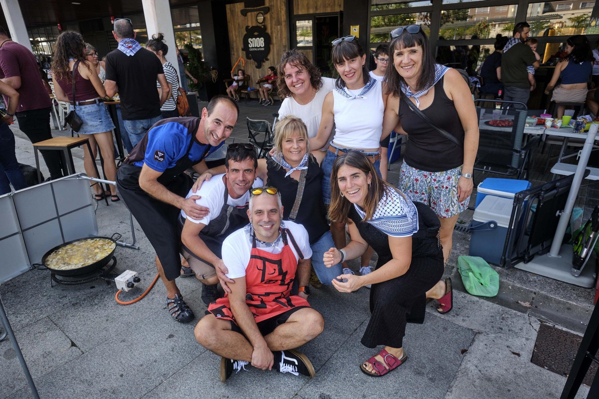 Fotos de los calderetes de Buztintxuri