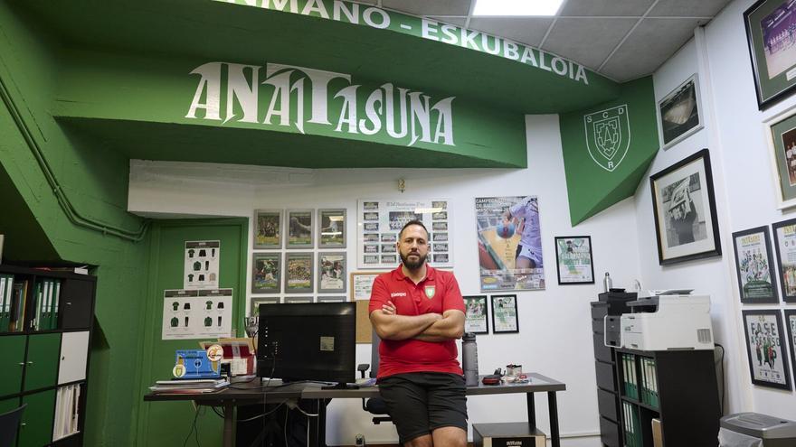 Nacho Moyano, entrenador de Anaitasuna: &quot;El partido del descenso, ante el Cangas, ha sido el más difícil de toda mi vida&quot;