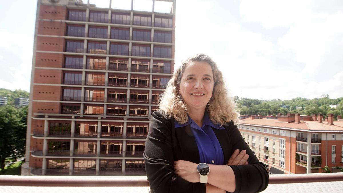 La diputada de Hacienda y Finanzas, Itziar Agirre.